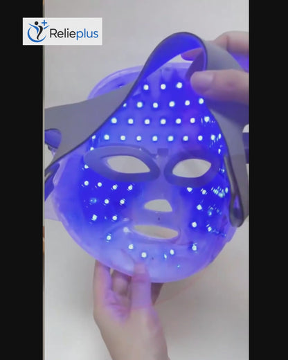 Relieplus™ 7-Color LED Light Therapy Mask